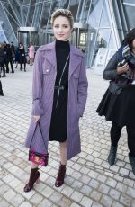 DIANNA AGRON at Louis Vuitton Fashion Show in Paris