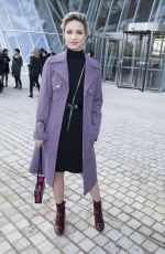DIANNA AGRON at Louis Vuitton Fashion Show in Paris