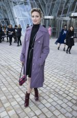 DIANNA AGRON at Louis Vuitton Fashion Show in Paris