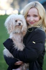 DOVE CAMERON on the Set of Monsterville the Cabinet of Souls in Vancouver 0302