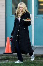 DOVE CAMERON on the Set of Monsterville the Cabinet of Souls in Vancouver 0302