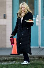 DOVE CAMERON on the Set of Monsterville the Cabinet of Souls in Vancouver 0302