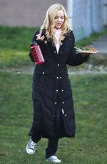 DOVE CAMERON on the Set of Monsterville the Cabinet of Souls in Vancouver 0302