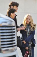 DOVE CAMERON on the Set of Monsterville the Cabinet of Souls in Vancouver