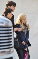 DOVE CAMERON on the Set of Monsterville the Cabinet of Souls in Vancouver