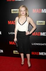 ELISABETH MOSS at Mad Men Special Screening in New York