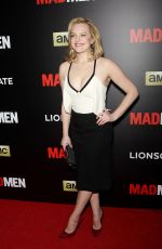 ELISABETH MOSS at Mad Men Special Screening in New York