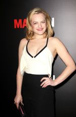 ELISABETH MOSS at Mad Men Special Screening in New York