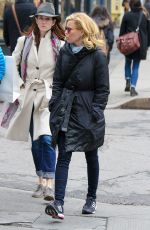 ELIZABETH BANKS Out and About in New York 2003