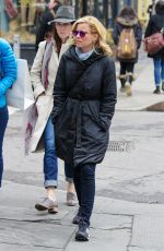 ELIZABETH BANKS Out and About in New York 2003