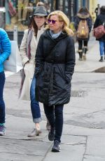 ELIZABETH BANKS Out and About in New York 2003