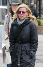 ELIZABETH BANKS Out and About in New York 2003