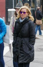 ELIZABETH BANKS Out and About in New York 2003