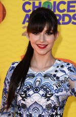 ELIZABETH ELIAS at 2015 Nickelodeon Kids Choice Awards in Inglewood