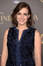 ELIZABETH HENSTRIDGE at Cinderella Premiere in Hollywood