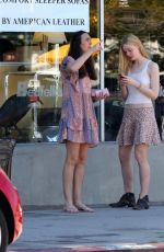 ELLE FANNING Out Shopping in Studio City