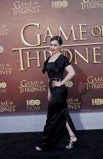 EMILIA CLARKE at Game of Thrones Season 5 Premiere in San Francisco