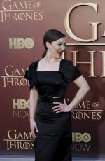 EMILIA CLARKE at Game of Thrones Season 5 Premiere in San Francisco