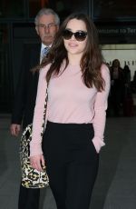 EMILIA CLARKE at Heathrow Airport in London