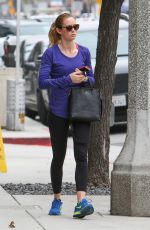 EMILY BLUNT Leaves a Gym Class in Los Angeles 1103