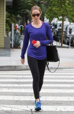 EMILY BLUNT Leaves a Gym Class in Los Angeles 1103