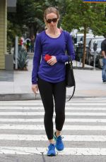 EMILY BLUNT Leaves a Gym Class in Los Angeles 1103