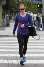 EMILY BLUNT Leaves a Gym Class in Los Angeles 1103