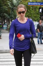 EMILY BLUNT Leaves a Gym Class in Los Angeles 1103