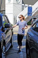 EMILY BLUNT Leaves a Gym in Los Angeles 0903