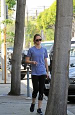 EMILY BLUNT Leaves a Gym in Los Angeles 0903