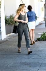 EMILY BLUNT Leaves Meche Salon in Beverly Hills