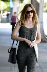 EMILY BLUNT Leaves Meche Salon in Beverly Hills