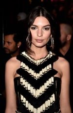 EMILY RATAJKOWSKI at Balmain Fashion Show in Paris