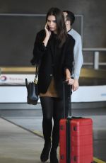 EMILY RATAJKOWSKI at Charles De Gaulle Airport in Paris