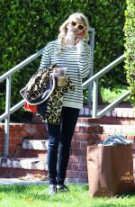 EMMA ROBERTS Leaves Her Home in Los Angeles
