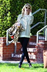 EMMA ROBERTS Leaves Her Home in Los Angeles