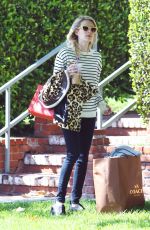 EMMA ROBERTS Leaves Her Home in Los Angeles