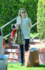 EMMA ROBERTS Leaves Her Home in Los Angeles