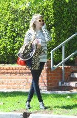 EMMA ROBERTS Leaves Her Home in Los Angeles