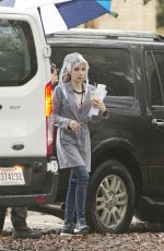 EMMA ROBERTS on the Scream Queens Set in New Orleans 1203