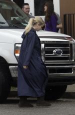 EMMA ROBERTS on the Set of Scream Queens in New Orleans 1303