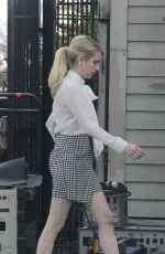 EMMA ROBERTS on the Set of Scream Queens in New Orleans 1303