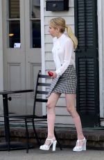 EMMA ROBERTS on the Set of Scream Queens in New Orleans 1303