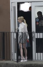 EMMA ROBERTS on the Set of Scream Queens in New Orleans 1303