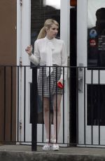 EMMA ROBERTS on the Set of Scream Queens in New Orleans 1303