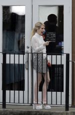 EMMA ROBERTS on the Set of Scream Queens in New Orleans 1303