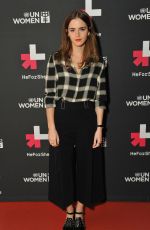 EMMA WATSON at Heforshe Facebook Q&A in London