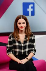 EMMA WATSON at Heforshe Facebook Q&A in London