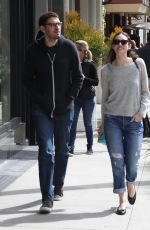 EMMY ROSSUM and Sam Esmail Out in Beverly Hills