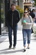 EMMY ROSSUM and Sam Esmail Out in Beverly Hills